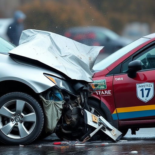 car crash damage