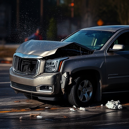 car crash damage