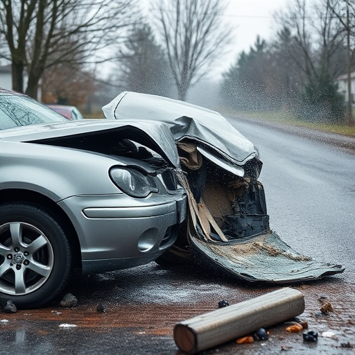 car crash damage