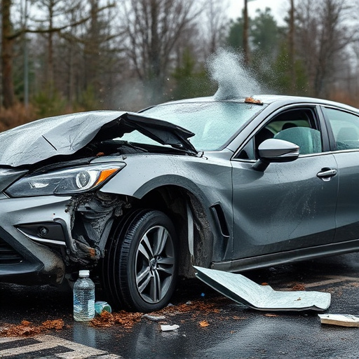 car crash damage