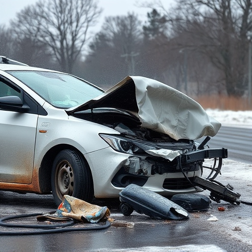 car crash damage