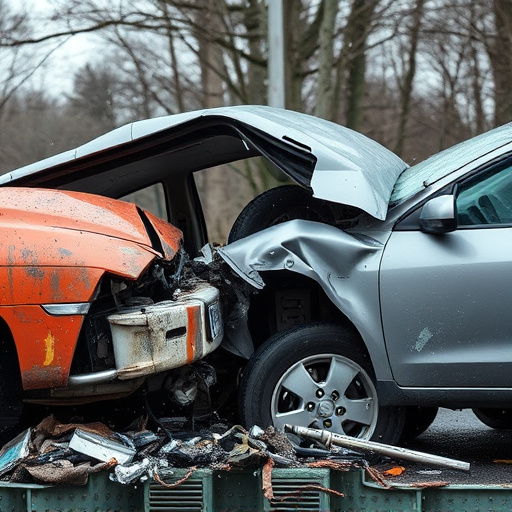 car crash damage