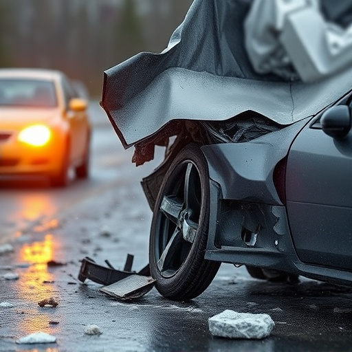 car crash damage