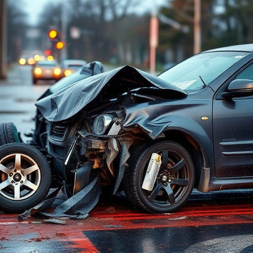car crash damage