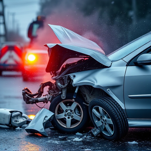 car crash damage