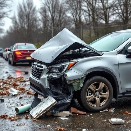 car crash damage