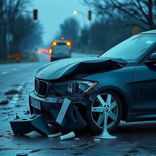 car crash damage