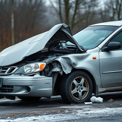 car crash damage