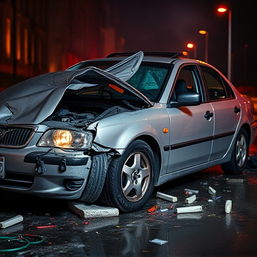car crash damage