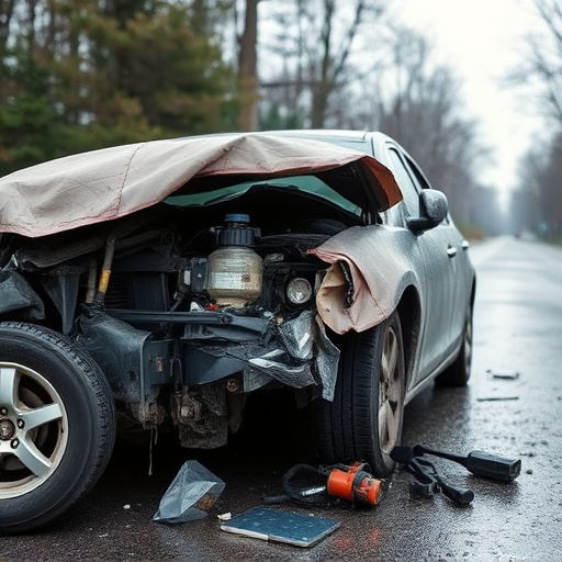 car crash damage