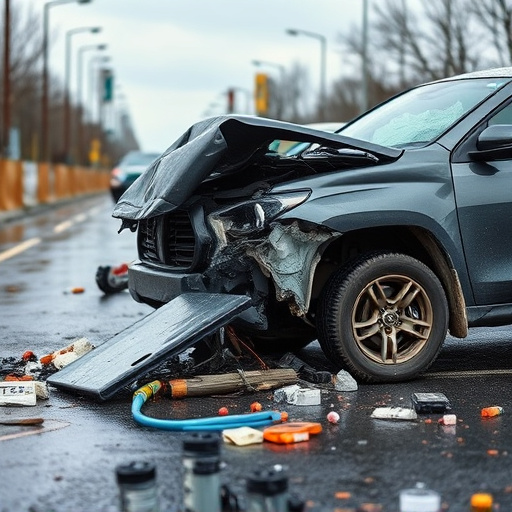 car crash damage