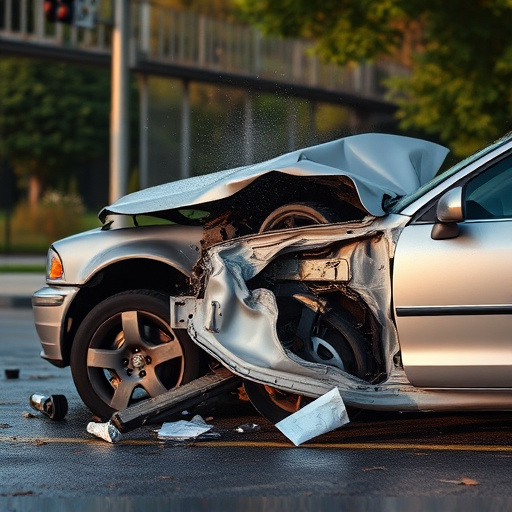 car crash damage