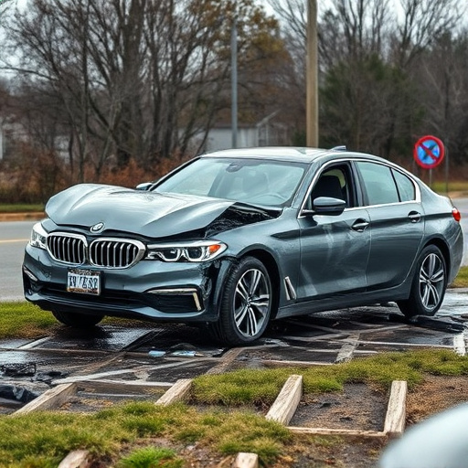 car crash damage