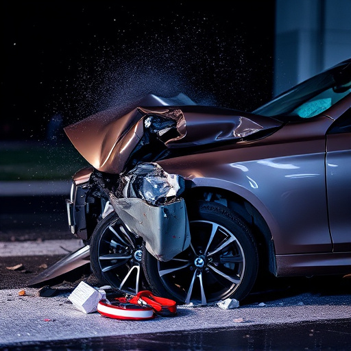 car crash damage