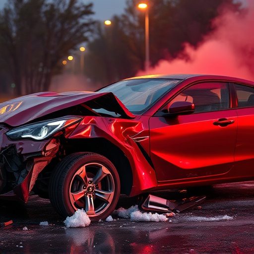 car crash damage