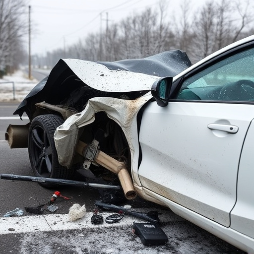 car crash damage