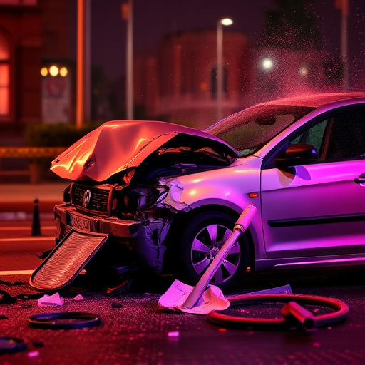 car crash damage