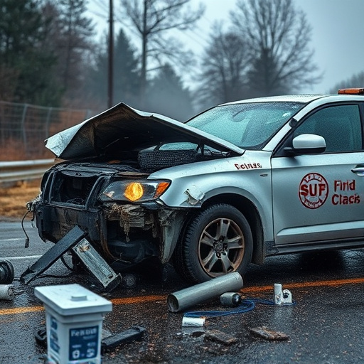 car crash damage