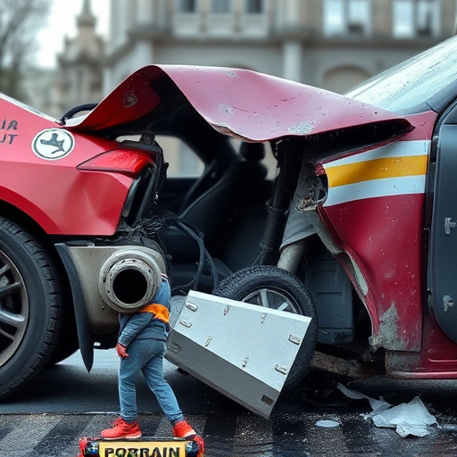 car crash damage