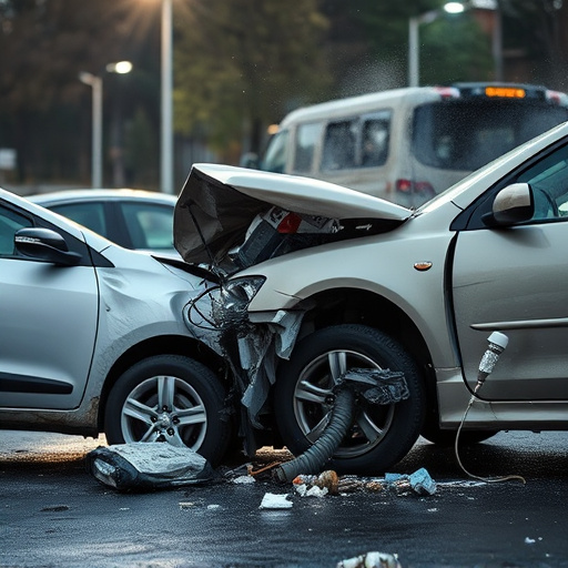 car crash damage