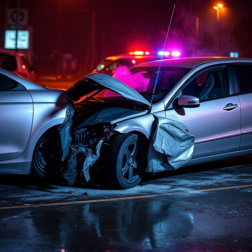 car crash damage