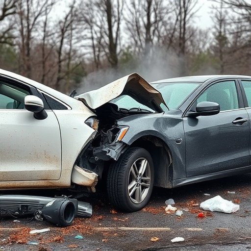 car crash damage