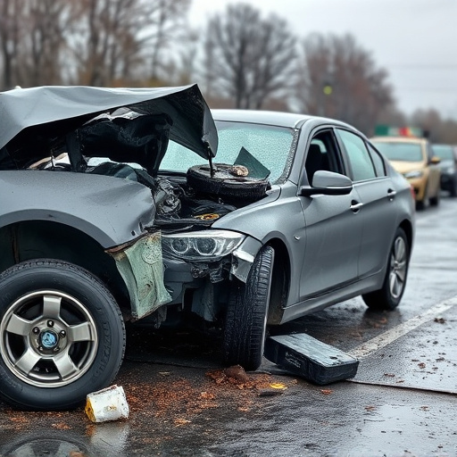 car crash damage