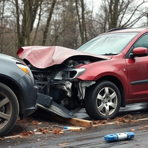 car crash damage
