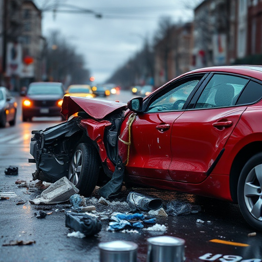 car crash damage