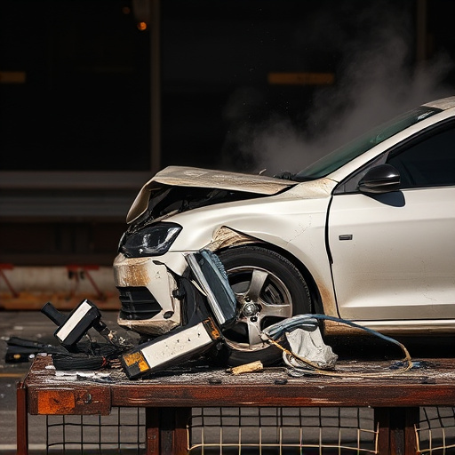 car crash damage