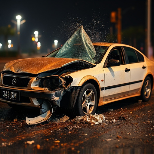 car crash damage