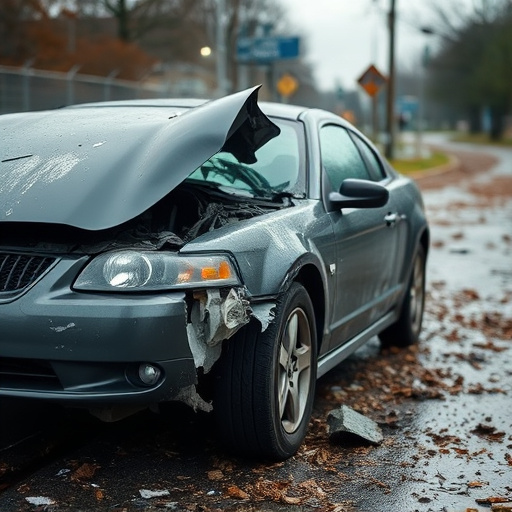car crash damage