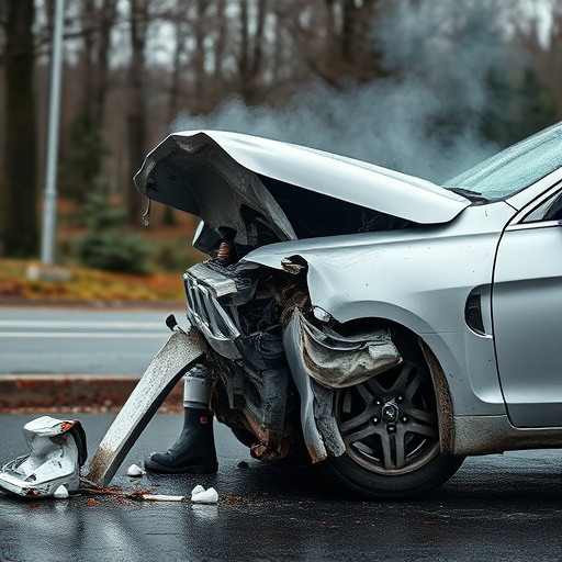 car crash damage