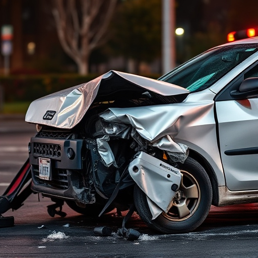car crash damage