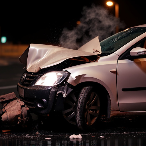 car crash damage