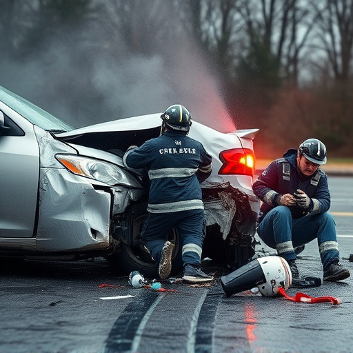 car crash damage