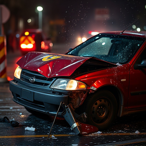 car crash damage