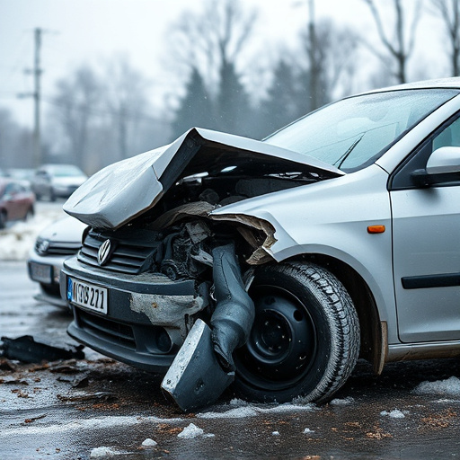 car crash damage