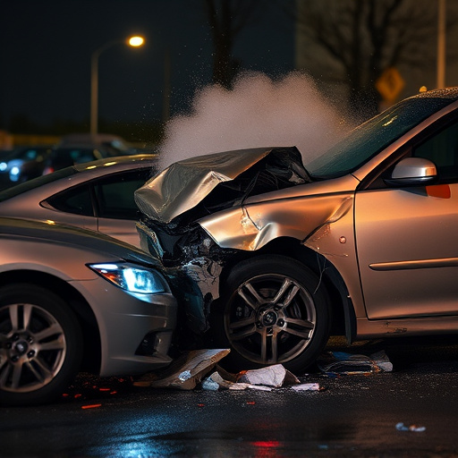 car crash damage