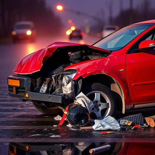 car crash damage