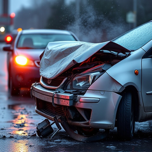 car crash damage