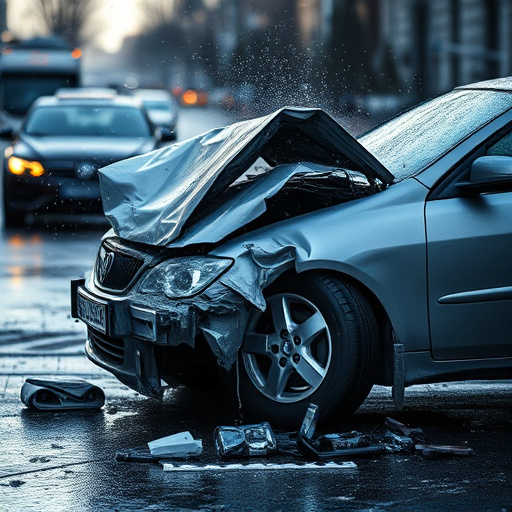 car crash damage