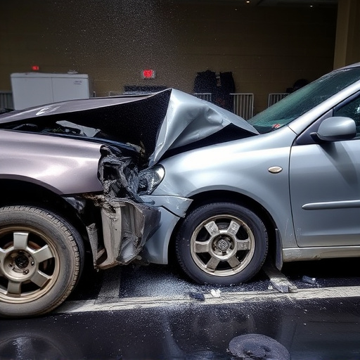 car crash damage