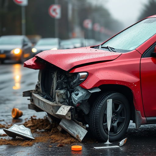 car crash damage