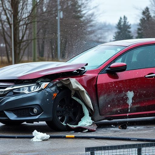 car crash damage