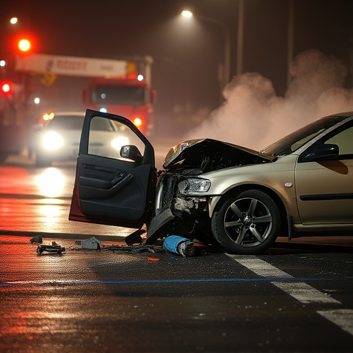 car crash damage