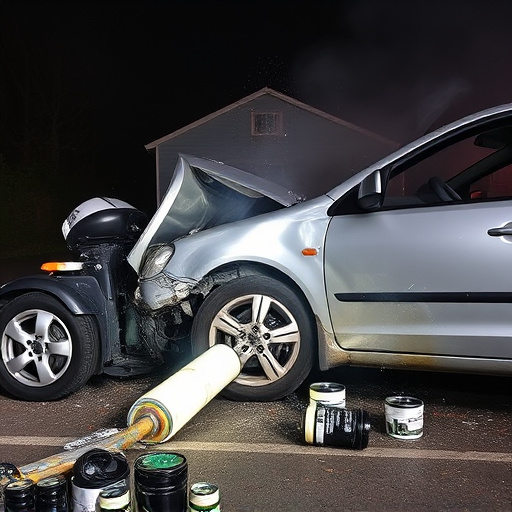 car crash damage