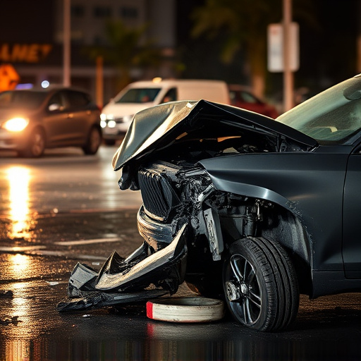 car crash damage