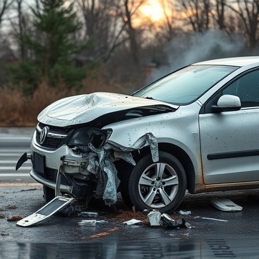 car crash damage