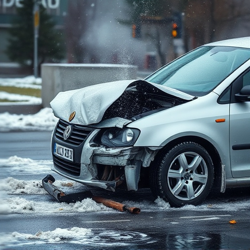 car crash damage
